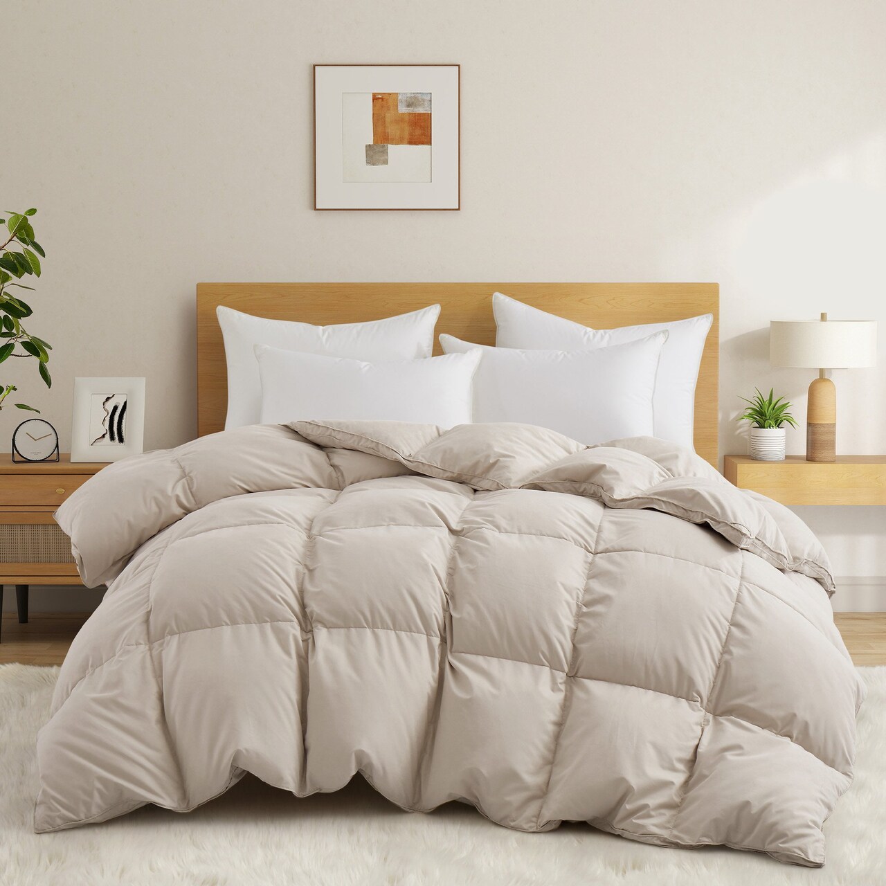Hotel Collection Goose Down Winter Comforter Heavyweight Duvet Insert King Size